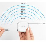 Câble USB 2.0, USB-C - USB-C, rétractable