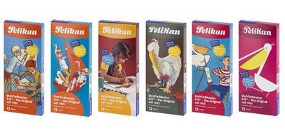 Boîte de peinture K12 Retro Edition, 12 couleurs