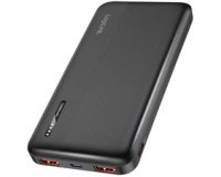 Powerbank, 10.000 mAh, 2x USB-A, 2x USB-C