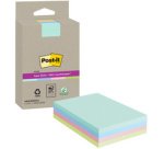 Bloc-notes super sticky Recycling notes, ligné