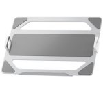 Support de laptop pour bras pour écran, argent