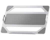 Support de laptop pour bras pour écran, argent
