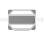 Support de laptop pour bras pour écran, argent