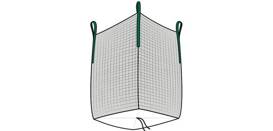 Big Bag PREMIUM Bois, 1.000 x 1.000, noir