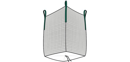 Big Bag PREMIUM Bois, 1.000 x 1.000, noir