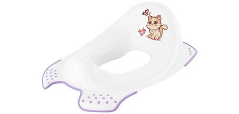 Toiletzitje voor kinderen 'ewa cats', wit