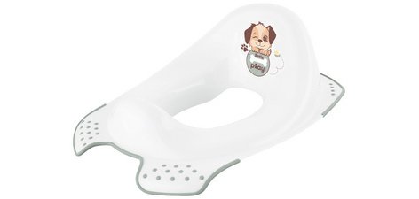 Toiletzitje voor kinderen 'Ewa Dogs', wit