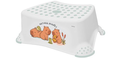 kids Tritthocker 'tomek cute capybara', weiß