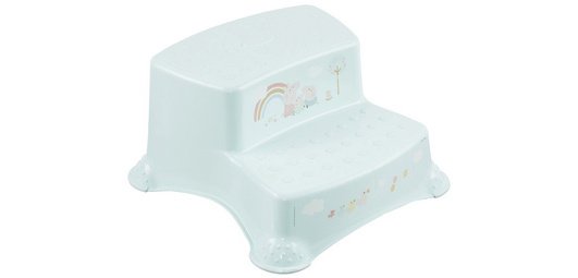 kids Step Stool 'igor peppa pig', aquamarine