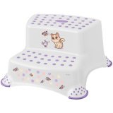 kids Marchepied 'igor cats', 2 niveaux, blanc