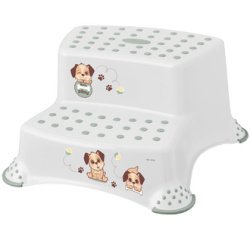kids Marchepied 'igor dogs', 2 niveaux, blanc
