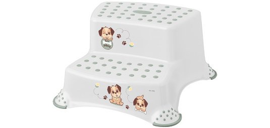 kids Marchepied 'igor dogs', 2 niveaux, blanc