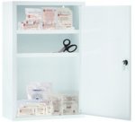 Armoire de premiers secours, non garni, blanc