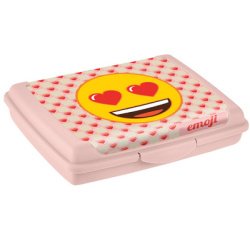 Boîte à goûter 'carla mini emoji hearts'