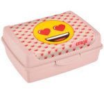 Boîte à goûter 'carla midi emoji hearts'