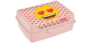Boîte à goûter 'carla midi emoji hearts'