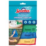 Chiffon microfibres Ultimate Clean, set de 3