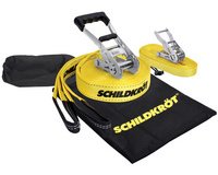 Slackline, longueur: 15 m, jaune