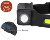 Lampe frontale LED HD240RS, 240 lumens, rechargeable