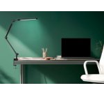 Lampe de bureau à LED 'Ray Flex', avec pince, noir