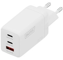 Chargeur secteur USB GaN, 2x USB-C / 1x USB-A, 67 W