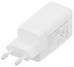 Chargeur secteur USB GaN, 2x USB-C / 1x USB-A, 67 W