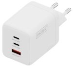 Chargeur secteur USB GaN, 2x USB-C / 1x USB-A, 100 W