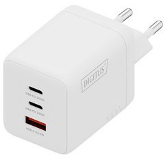 Chargeur secteur USB GaN, 2x USB-C / 1x USB-A, 100 W