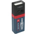 Mini lampe LED ACTION avec pile 9V, noir