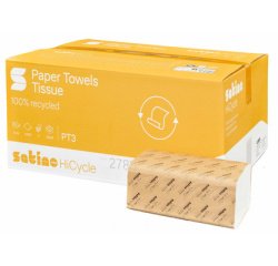 Papier essuie-mains HiCycle, 250 x 230 mm