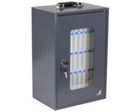 Casier pour smartphones, 36 logements, gris foncé