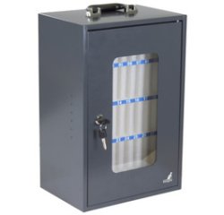 Casier pour smartphones, 36 logements, gris foncé