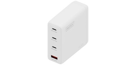 Chargeur secteur USB GaN, 3x USB-C / 1x USB-A, 140 W