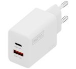 Chargeur secteur USB, 20 W, USB-C/USB-A, blanc