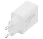 Chargeur secteur USB, 20 W, USB-C/USB-A, blanc