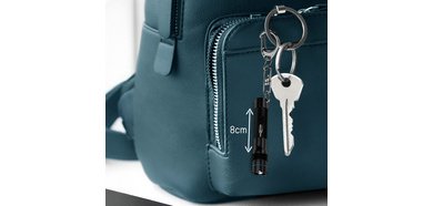 Lampe de poche LED Adventure TA90B, noir