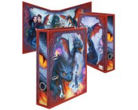 Classeur à motif 'Dragons', A4, largeur du dos: 70 mm