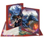 Map met elastiek 'Draken', karton, A3