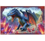 Sous-main 'Dragons', (L)550 x (H)350 mm