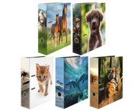 Classeur à motif 'Animaux préférés', assortiment