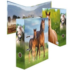 Classeur à motif 'Animaux préférés' Cheval, A4