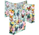 Classeur à motif 'Papillons', A4