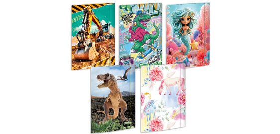 Carton à dessin 'Tendance', A3 - assortiment