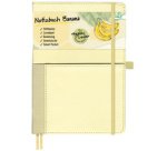 Vegan-Notizbuch 'Banane', liniert, A5