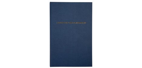 Brochure 300X195 Livre de transmission 160 pages - Bleu