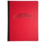 Piqûre 315X245 Registre objets mobiliers 80 pages - Couleurs assorties