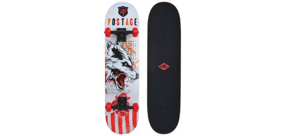 Skateboard 'Grinder 31' Wolf