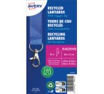 AVERY Tour de cou, en rPET, 20 x 440 mm, dégradé de couleurs