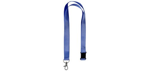 AVERY Tour de cou, en rPET, 20 x 440 mm, tons bleus
