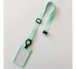 AVERY Porte-carte avec tour de cou, bleu pastel